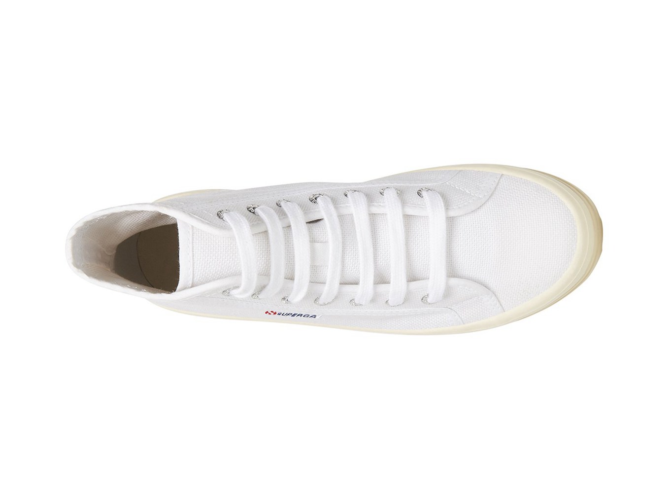 Superga Boots Womens - 2341 Alpina Shiny Gum - White - WXYSV2049